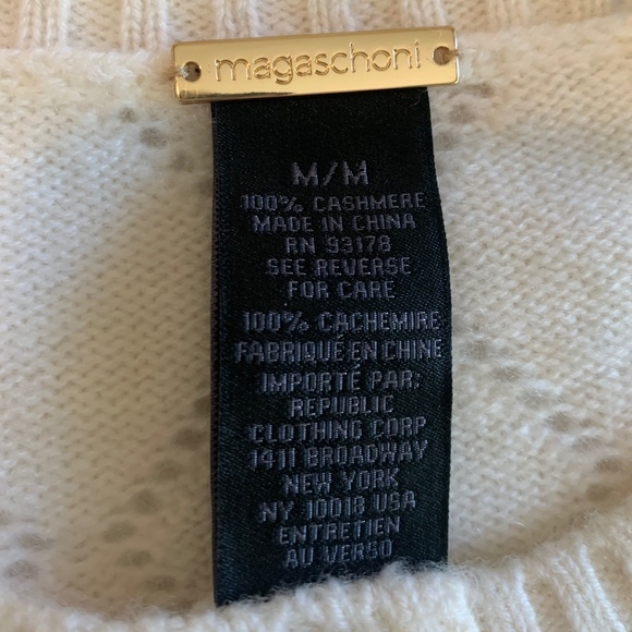 Ivory Cashmere Cropped Cardigan - Picture 9 of 13